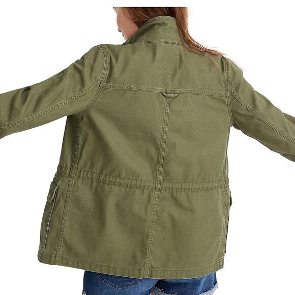 Madewell‎ Dispatch Military Jacket in Desert Olive Green Size Medium - Picture 3 of 10